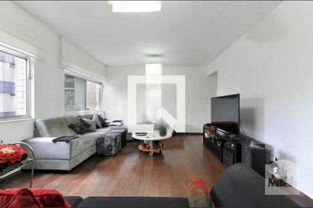 Sala de apartamento à venda com 4 quartos, 146m² em Funcionários, Belo Horizonte