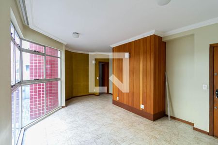 Sala  de apartamento à venda com 3 quartos, 90m² em São Luiz, Belo Horizonte