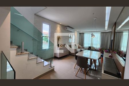 Sala de casa para alugar com 3 quartos, 137m² em Aparecida, Santos