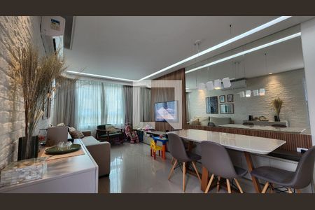 Sala de Jantar de casa para alugar com 3 quartos, 137m² em Aparecida, Santos