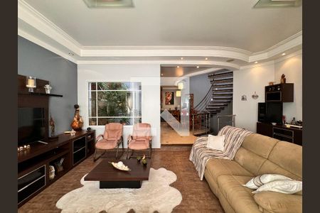 Sala de casa à venda com 3 quartos, 286m² em Jardim, Santo André