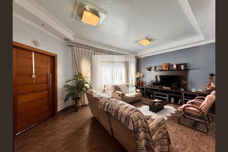 Sala de casa à venda com 3 quartos, 286m² em Jardim, Santo André