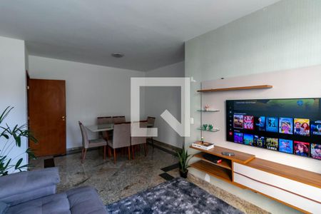 Sala de apartamento à venda com 3 quartos, 112m² em São Pedro, Belo Horizonte