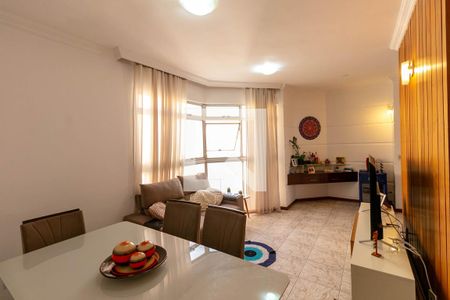 Sala  de apartamento à venda com 3 quartos, 95m² em São Luiz, Belo Horizonte