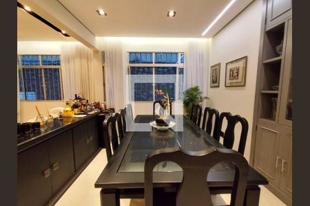 Sala de Jantar de apartamento à venda com 4 quartos, 139m² em São Pedro, Belo Horizonte