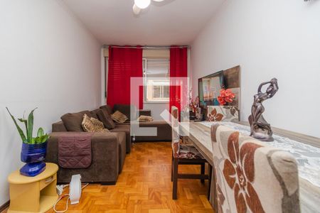 Sala de apartamento à venda com 2 quartos, 75m² em Cristal, Porto Alegre