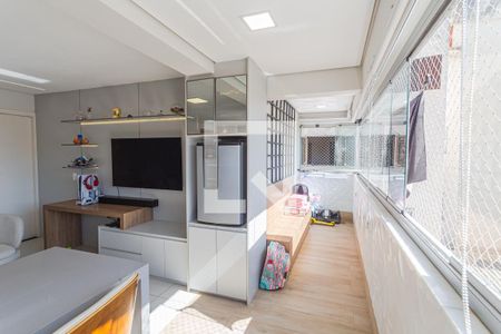 Varanda Gourmet da Sala 1 de apartamento à venda com 3 quartos, 145m² em São Pedro, Belo Horizonte