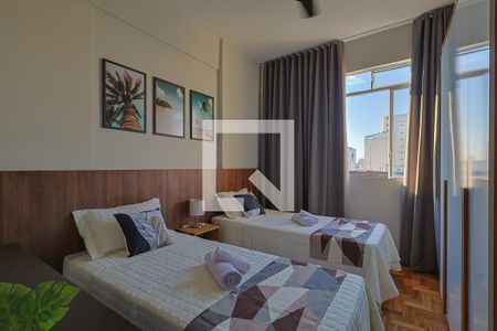 Quarto 1 de apartamento para alugar com 2 quartos, 65m² em Centro, Belo Horizonte