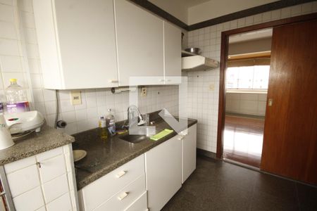 Cozinha de apartamento à venda com 3 quartos, 85m² em Funcionários, Belo Horizonte