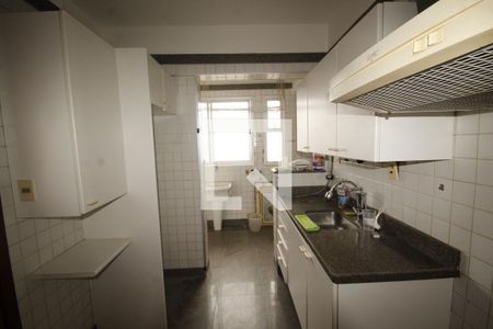 Cozinha de apartamento à venda com 3 quartos, 85m² em Funcionários, Belo Horizonte