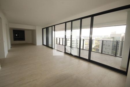 Sala de apartamento à venda com 3 quartos, 232m² em Vila da Serra, Nova Lima