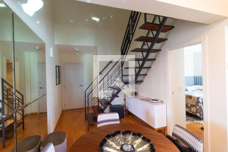 Salas de apartamento à venda com 1 quarto, 110m² em Cambuí, Campinas