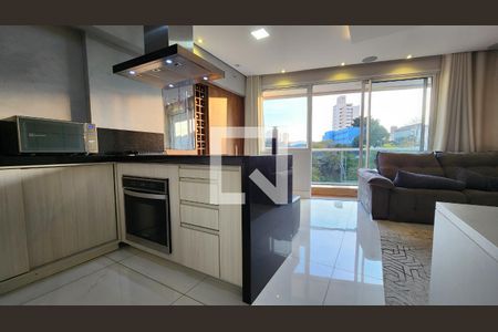 Sala/Cozinha de apartamento para alugar com 1 quarto, 57m² em Vila Argos Velha, Jundiaí