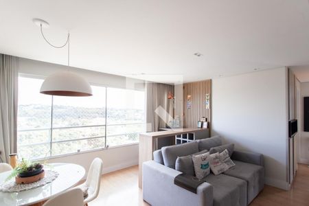 Sala de apartamento à venda com 2 quartos, 63m² em Bandeirantes (pampulha), Belo Horizonte