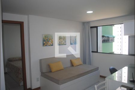 Sala de apartamento para alugar com 1 quarto, 49m² em Brotas, Salvador