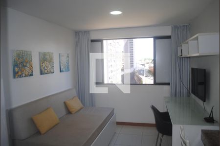 Sala de apartamento para alugar com 1 quarto, 49m² em Brotas, Salvador