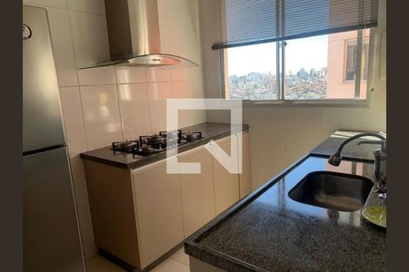 cozinha de apartamento à venda com 2 quartos, 123m² em Jardim America, Belo Horizonte