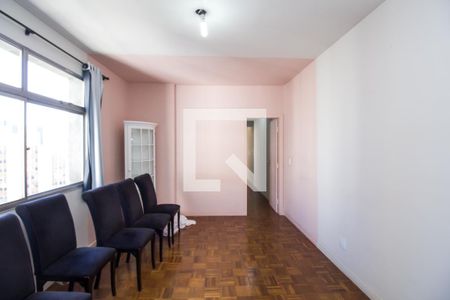 Sala de apartamento à venda com 2 quartos, 75m² em Funcionários, Belo Horizonte