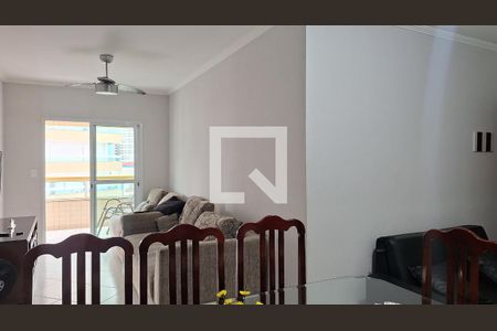 Sala de apartamento para alugar com 2 quartos, 75m² em Caiçara, Praia Grande