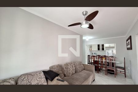 Sala de apartamento para alugar com 2 quartos, 75m² em Caiçara, Praia Grande