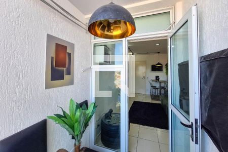 Varanda da Sala de apartamento à venda com 1 quarto, 57m² em Camboinhas, Niterói