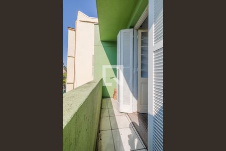 Quarto 1 - varanda de apartamento à venda com 3 quartos, 110m² em Farroupilha, Porto Alegre