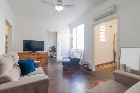 Sala de apartamento à venda com 3 quartos, 110m² em Farroupilha, Porto Alegre