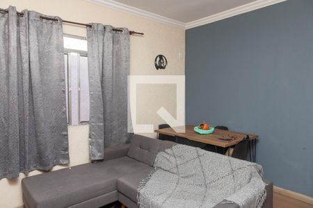 Sala  de apartamento à venda com 1 quarto, 40m² em Vila Santa Luzia, São Bernardo do Campo