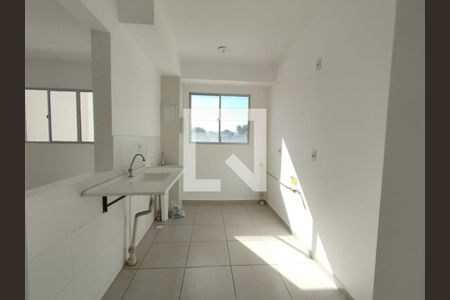 Cozinha de apartamento à venda com 2 quartos, 48m² em Alvorada, Contagem