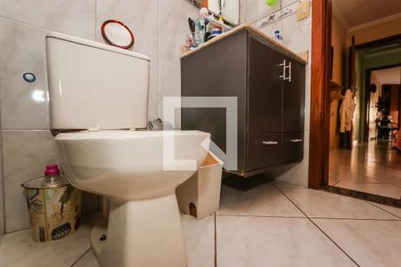 Banheiro da Suite de casa à venda com 2 quartos, 99m² em Parque Monte Alegre, Taboão da Serra