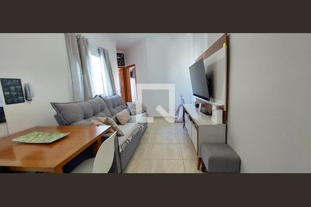 Sala de apartamento à venda com 2 quartos, 88m² em Vila Apiaí, Santo André