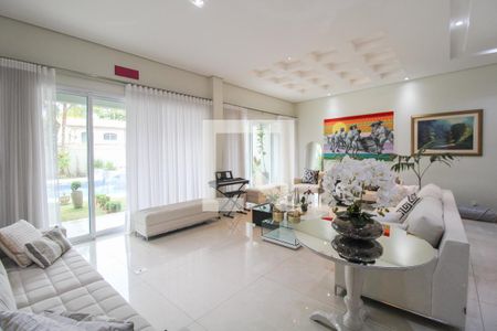 Sala de casa para alugar com 4 quartos, 416m² em Nova Campinas, Campinas