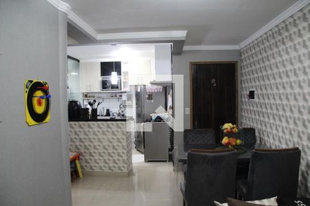 Sala  de apartamento à venda com 1 quarto, 54m² em Jardim Dourado, Guarulhos