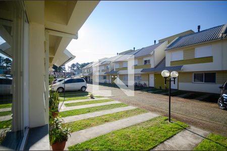 Vista da Sala de casa de condomínio à venda com 3 quartos, 120m² em Hípica, Porto Alegre