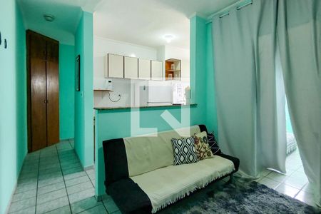 Sala de apartamento para alugar com 2 quartos, 14m² em Mirim, Praia Grande