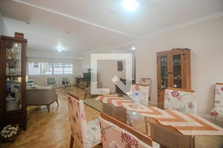 Sala de apartamento à venda com 4 quartos, 144m² em Petrópolis, Porto Alegre