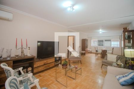 Sala de apartamento à venda com 4 quartos, 144m² em Petrópolis, Porto Alegre