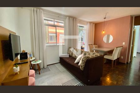 Sala de apartamento à venda com 3 quartos, 75m² em Estoril, Belo Horizonte