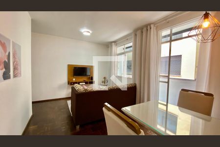 Sala de apartamento à venda com 3 quartos, 75m² em Estoril, Belo Horizonte