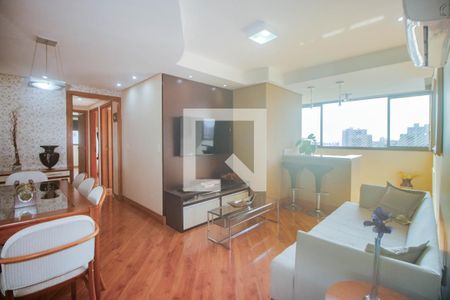 Sala de apartamento à venda com 3 quartos, 81m² em Passo D’areia, Porto Alegre