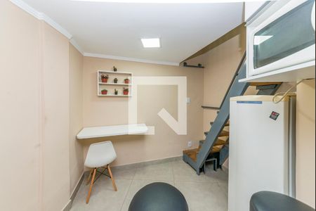 Sala/Cozinha de kitnet/studio para alugar com 1 quarto, 30m² em Minas Brasil, Belo Horizonte