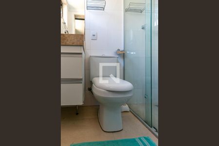 Banheiro 1 de kitnet/studio para alugar com 1 quarto, 30m² em Minas Brasil, Belo Horizonte