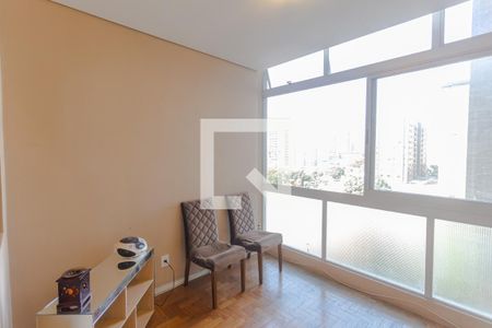 Sala de apartamento à venda com 1 quarto, 54m² em Funcionários, Belo Horizonte