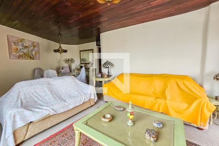 Sala de apartamento para alugar com 3 quartos, 150m² em Vila Luis Antônio, Guarujá