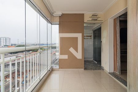 Varanda da sala  de apartamento à venda com 2 quartos, 63m² em Vila Maria, São Paulo