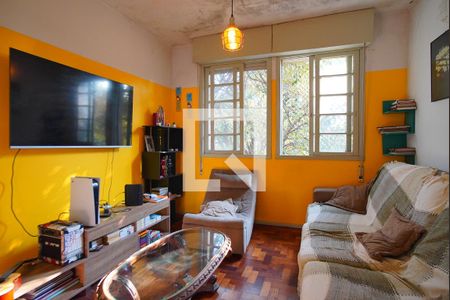 Sala de apartamento à venda com 4 quartos, 100m² em Rio Branco, Porto Alegre