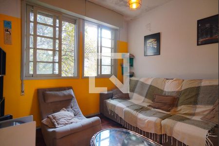 Sala de apartamento à venda com 4 quartos, 100m² em Rio Branco, Porto Alegre