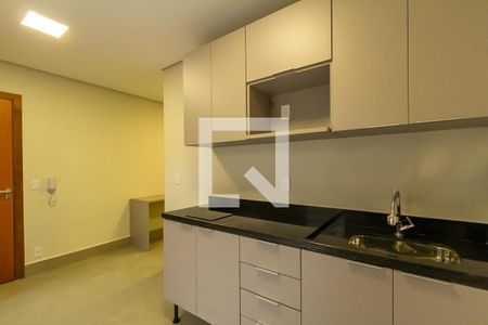 Cozinha de kitnet/studio para alugar com 1 quarto, 26m² em Centro, São Bernardo do Campo