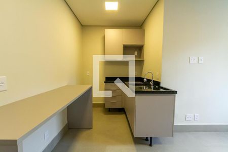 Cozinha de kitnet/studio para alugar com 1 quarto, 23m² em Centro, São Bernardo do Campo