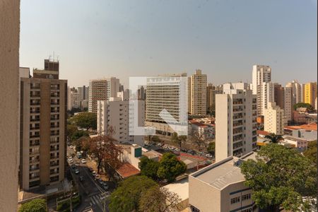 Vista da Sala de apartamento à venda com 1 quarto, 60m² em Vila Itapura, Campinas